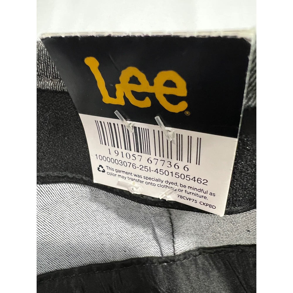 Lee Trouser Women 4 Med Gray Mid Rise Ultra Lux Comfort Flex Motion Waistband A1 - Picture 11 of 13